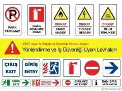işaret ve ikazlar-FİYAT ALINIZ