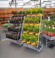 Danish Flower Trolley ,Danimarka çiçek arabası-ÖZEL ÜRETİM