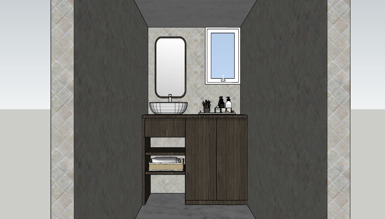 BANYO DOLABI-ÖZEL ÜRETİM